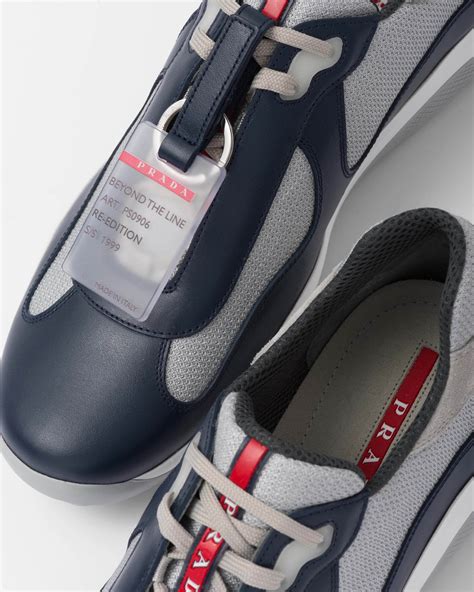 prada americas cup sneakers navy|prada americas cup sneakers men.